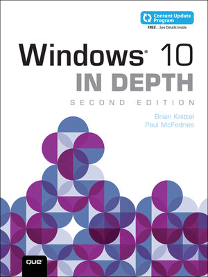 cover image of Windows 10 In Depth